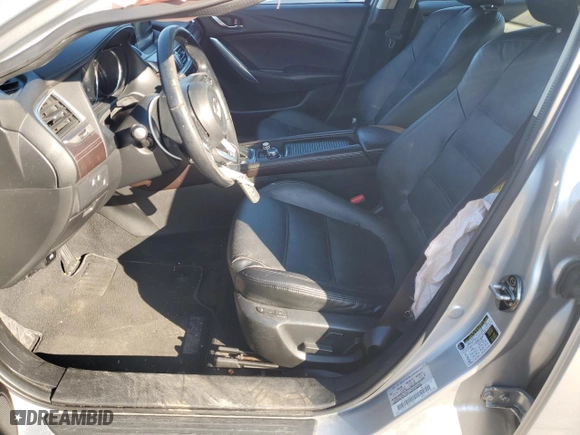 2017 Mazda Mazda6 Grand Touring with VIN JM1GL1W52H1105370, listed as a Copart auction lot 46355725 with 94,363 mi miles and Salvage Title. Bid and sale history available at carsss.com. Image 7.