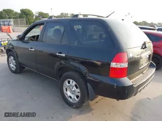 2001 Acura MDX with VIN 2HNYD18201H542046, listed as a IAAI auction lot 42059294 with 136,326 mi miles. Bid and sale history available at carsss.com. Image 3.