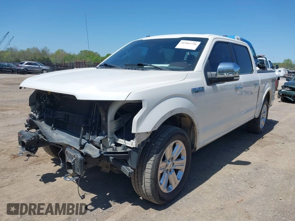 2015 Ford F-150 XLT with VIN 1FTEW1EF2FFB38104, listed as a IAAI auction lot 41983756 with 114,315 mi miles. Bid and sale history available at carsss.com. Image 2.