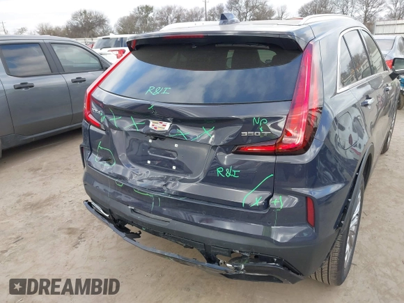 2025 Cadillac XT4 FWD Premium Luxury with VIN 1GYFZCR43SF151884, listed as a IAAI auction lot 41521510 with 2,339 mi miles and . Bid and sale history available at DreamBid. Image 6.