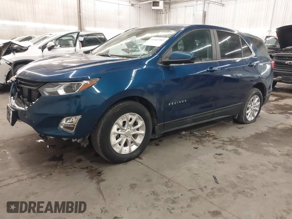 2021 Chevrolet Equinox LT with VIN 3GNAXKEV0ML351894, listed as a IAAI auction lot 41602387 with 66,393 mi miles. Bid and sale history available at carsss.com. Image 18.