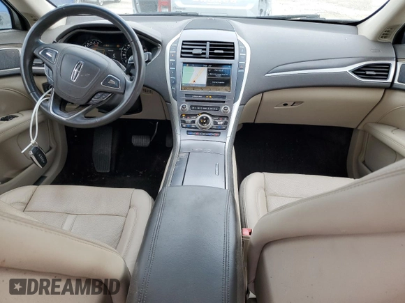 2017 Lincoln MKZ Reserve with VIN 3LN6L5E91HR643308, listed as a Copart auction lot 60479625 with 45,226 mi miles and Salvage title. Bid and sale history available at DreamBid. Image 8.