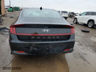 2020 Hyundai Sonata SEL with VIN 5NPEF4JA0LH028178, listed as a Copart auction lot 43072025 with 42,096 mi miles and Salvage Title. Bid and sale history available at carsss.com. Image 6.
