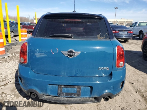 2011 MINI Countryman S with VIN WMWZC5C57BWL53481, listed as a Copart auction lot 46855785 with 99,849 mi miles and Salvage Title. Bid and sale history available at DreamBid. Image 6.