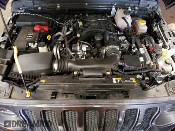 2023 Jeep Wrangler Rubicon with VIN 1C4HJXCG2PW673994, listed as a Copart auction lot 83388024 with 8,418 mi miles and Non repairable. Bid and sale history available at DreamBid. Image 11.