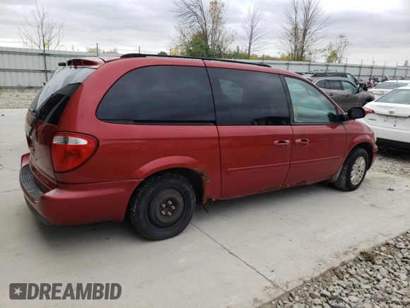 2006 Chrysler Town & Country LWB LX with VIN 1A4GP44R86B752806, listed as a Copart auction lot 52394904 with 0 mi miles and Non Repairable. Bid and sale history available at carsss.com. Image 3.