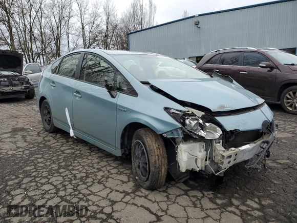 2013 Toyota Prius One with VIN JTDKN3DU5D1684374, listed as a Copart auction lot 45811835 with 152,241 mi miles and Salvage Title. Bid and sale history available at carsss.com. Image 4.