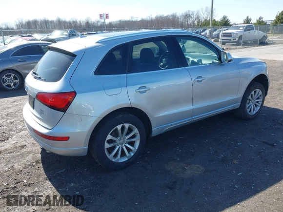 2013 Audi Q5 Premium Plus with VIN WA1LFAFP9DA002653, listed as a IAAI auction lot 41830074 with 140,033 mi miles. Bid and sale history available at carsss.com. Image 4.
