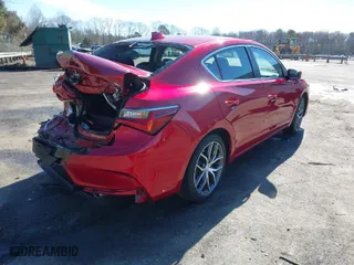 2021 Acura ILX w/Premium Package with VIN 19UDE2F72MA001817, listed as a IAAI auction lot 41695419 with 27,809 mi miles. Bid and sale history available at carsss.com. Image 4.