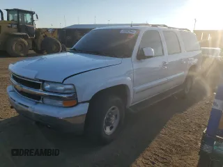 2002 Chevrolet Suburban LT with VIN 3GNGK26G62G289416, listed as a Copart auction lot 70862944 with 0 mi miles and Salvage Title. Bid and sale history available at carsss.com. Image 1.