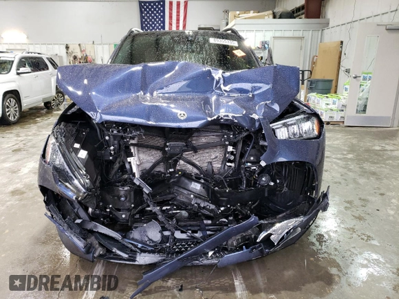 2024 Mercedes-Benz GLE 350 with VIN 4JGFB4FB4RB096975, listed as a Copart auction lot 89355335 with 28,359 mi miles and Salvage title. Bid and sale history available at DreamBid. Image 5.
