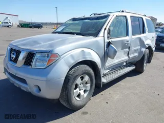 2005 Nissan Pathfinder LE with VIN 5N1AR18W05C779913, listed as a IAAI auction lot 41830468 with 216,967 mi miles. Bid and sale history available at carsss.com. Image 17.