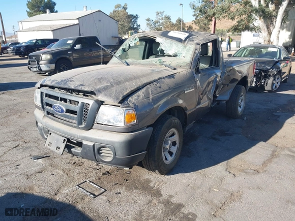 2010 Ford Ranger XL with VIN 1FTKR1AD9APA17457, listed as a IAAI auction lot 40746860 with 1 mi miles. Bid and sale history available at carsss.com. Image 2.