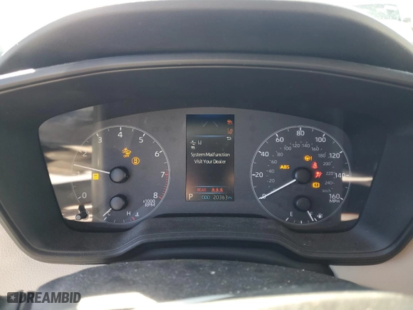 2024 Toyota Corolla LE with VIN 5YFB4MDE3RP206331, listed as a Copart auction lot 48063265 with 20,363 mi miles and Salvage Title. Bid and sale history available at carsss.com. Image 9.