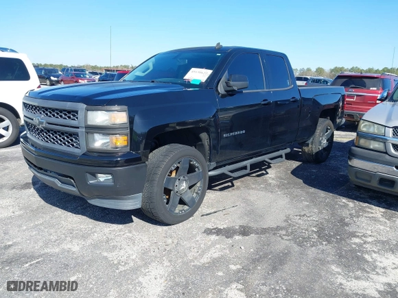 2014 Chevrolet Silverado 1500 LT with VIN 1GCRCREC5EZ400824, listed as a IAAI auction lot 41658622 with 107,105 mi miles. Bid and sale history available at carsss.com. Image 2.