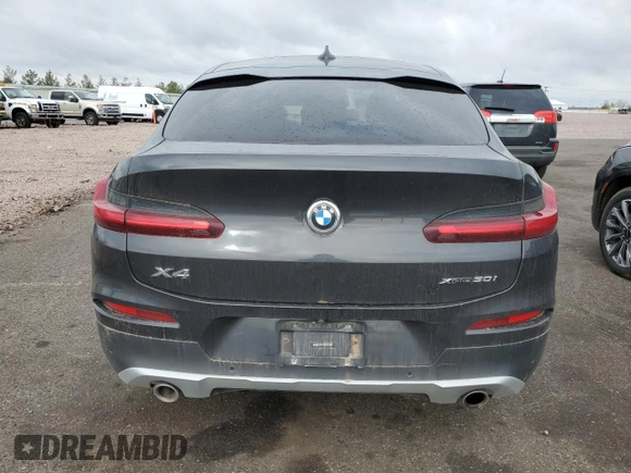 2019 BMW X4 xDrive30i with VIN 5UXUJ3C5XKLG56281, listed as a Copart auction lot 68572563 with 101,378 mi miles. Bid and sale history available at carsss.com. Image 6.