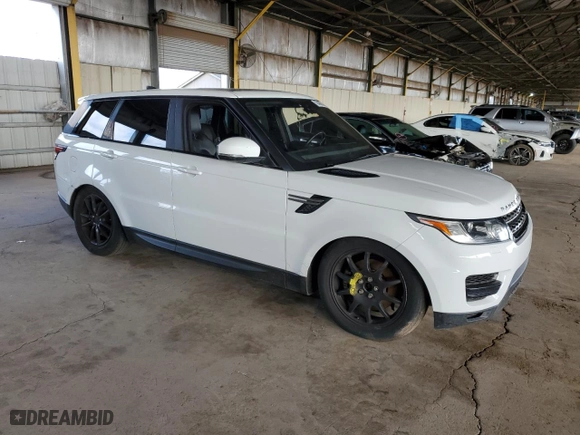 2017 Land Rover Range Rover Sport SE with VIN SALWG2FV3HA141874, listed as a Copart auction lot 79460643 with 83,021 mi miles and Salvage Title. Bid and sale history available at carsss.com. Image 4.