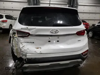 2019 Hyundai Santa Fe SE with VIN 5NMS2CAD6KH121639, listed as a Copart auction lot 70541702 with 31,689 mi miles. Bid and sale history available at carsss.com. Image 6.