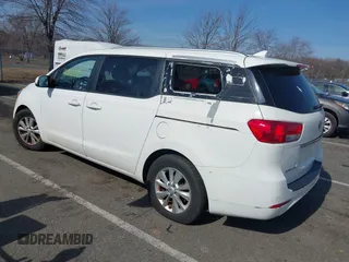 2016 Kia Sedona LX with VIN KNDMB5C18G6119709, listed as a IAAI auction lot 41814349 with 132,329 mi miles. Bid and sale history available at carsss.com. Image 6.