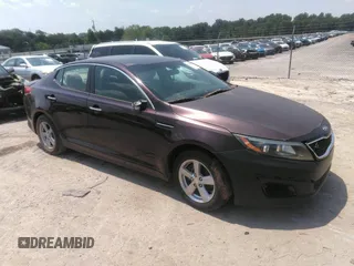 2015 Kia Optima LX with VIN 5XXGM4A74FG356402, listed as a IAAI auction lot 42695022 with 190,348 mi miles and . Bid and sale history available at DreamBid. Image 1.