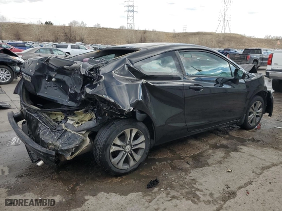 2014 Honda Civic Coupe LX with VIN 2HGFG3B57EH503612, listed as a Copart auction lot 50050705 with 109,772 mi miles and Salvage Title. Bid and sale history available at carsss.com. Image 3.