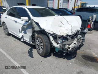 2015 Honda Accord Sedan LX with VIN 1HGCR2F38FA144304, listed as a IAAI auction lot 41975669 with 151,740 mi miles. Bid and sale history available at carsss.com. Image 1.