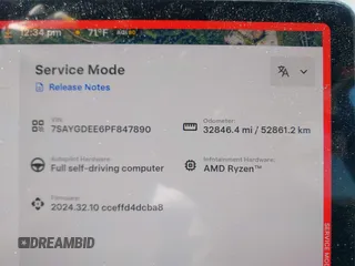 2023 Tesla Model Y Long Range with VIN 7SAYGDEE6PF847890, listed as a IAAI auction lot 41635687 with 32,846 mi miles and . Bid and sale history available at DreamBid. Image 16.