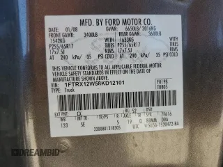 2008 Ford F-150 STX with VIN 1FTRX12W58KD12101, listed as a Copart auction lot 50467205 with 154,784 mi miles and Salvage Title. Bid and sale history available at carsss.com. Image 12.