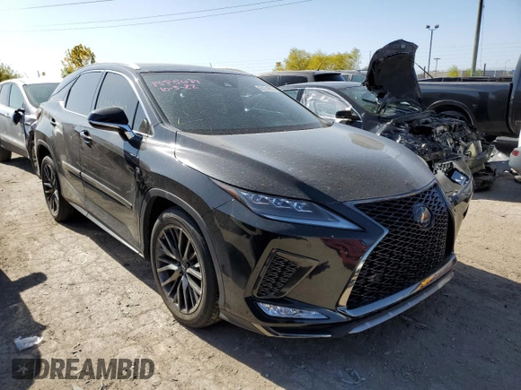 2020 Lexus RX with VIN 2T2YZMDA4LC242444, listed as a Copart auction lot 63214942 with 35,115 mi miles. Bid and sale history available at carsss.com. Image 1.