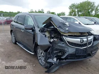 2016 Acura MDX Technology z VIN 5FRYD4H62GB059181, wystawiony jako IAAI lot #42293808 z przebiegiem 163 529 mil mil oraz . Historia ofert i sprzedaży dostępna na DreamBid. Obrazek 1.
