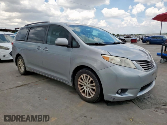 2011 Toyota Sienna XLE AAS with VIN 5TDYK3DC6BS113762, listed as a Copart auction lot 62570005 with 182,556 mi miles and Clean title. Bid and sale history available at DreamBid. Image 4.