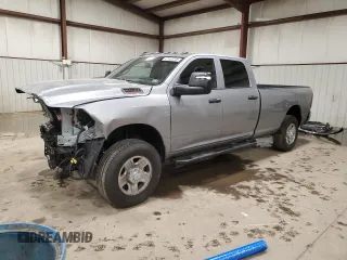 2024 Ram 2500 Tradesman with VIN 3C6UR5HJ5RG288017, listed as a Copart auction lot 41655705 with 2,920 mi miles and Salvage Title. Bid and sale history available at carsss.com. Image 1.