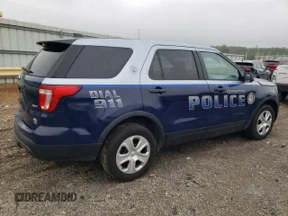 2017 Ford Police Interceptor Utility с VIN 1FM5K8AR8HGA36853, выставлен на аукционе Copart как лот 60614205 с пробегом 97 650 миль миль и Списание • Salvage title. История ставок и продаж доступна на DreamBid. Изображение 3.