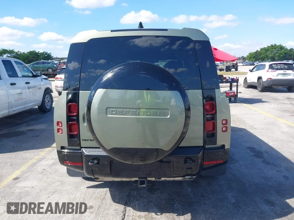 2024 Land Rover Defender X-Dynamic SE с VIN SALE2FEU8R2320398, выставлен на аукционе IAAI как лот 41513491 с пробегом 9 082 миль миль и . История ставок и продаж доступна на DreamBid. Изображение 16.