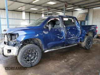 2014 Toyota Tundra 4WD Truck SR5 with VIN 5TFDW5F12EX336616, listed as a Copart auction lot 45876865 with 216,155 mi miles and Salvage Title. Bid and sale history available at carsss.com. Image 1.