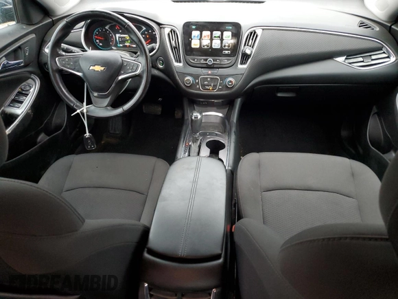2018 Chevrolet Malibu LT with VIN 1G1ZD5ST2JF256762, listed as a Copart auction lot 81047274 with 134,345 mi miles and Salvage Title. Bid and sale history available at DreamBid. Image 8.