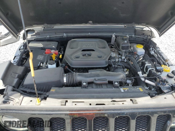 2022 Jeep Wrangler Willys Sport with VIN 1C4GJXANXNW210785, listed as a Copart auction lot 59355275 with 25,887 mi miles and Salvage title. Bid and sale history available at DreamBid. Image 12.