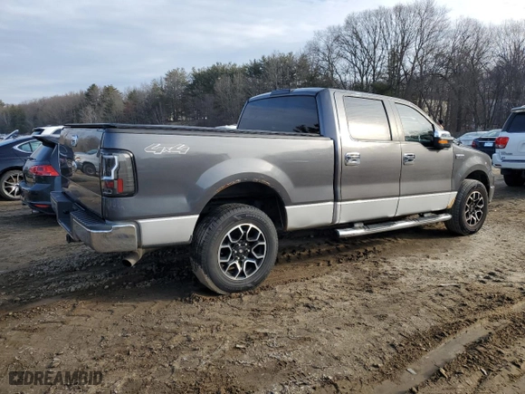 2008 Ford F-150 XLT with VIN 1FTPW14528FA05556, listed as a Copart auction lot 47856065 with 159,665 mi miles and Clean Title. Bid and sale history available at carsss.com. Image 3.