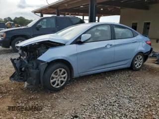 2013 Hyundai Accent GLS with VIN KMHCT4AE6DU503791, listed as a Copart auction lot 55525035 with 177,639 mi miles and Salvage title. Bid and sale history available at DreamBid. Image 1.