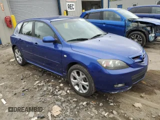 2007 Mazda 3 S Sport with VIN JM1BK144371600313, listed as a Copart auction lot 72448064 with 166,494 mi miles and Salvage Title. Bid and sale history available at DreamBid. Image 4.