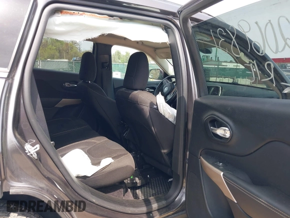 2017 Jeep Cherokee Latitude with VIN 1C4PJMCB0HW583128, listed as a IAAI auction lot 42069831 with 63,497 mi miles and . Bid and sale history available at DreamBid. Image 8.