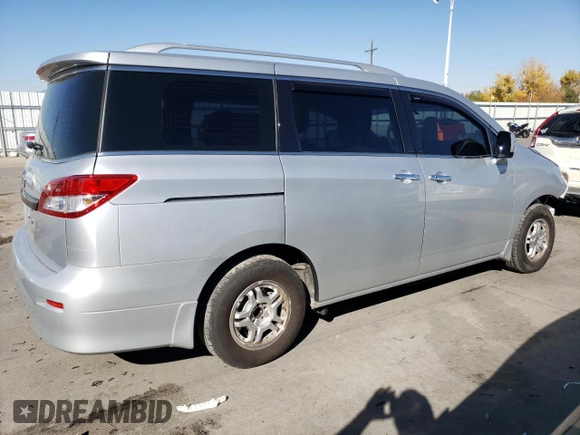 2014 Nissan Quest SV with VIN JN8AE2KP6E9101367, listed as a Copart auction lot 78171764 with 101,213 mi miles and Salvage Title. Bid and sale history available at carsss.com. Image 3.