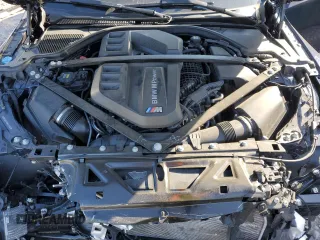 2021 BMW M3 with VIN WBS53AY06MFL37453, listed as a Copart auction lot 44033564 with 21,598 mi miles and Salvage Title. Bid and sale history available at carsss.com. Image 11.