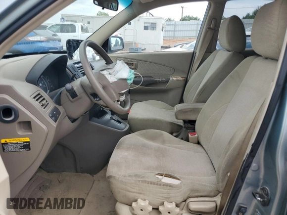 2007 Hyundai Tucson GLS with VIN KM8JM12B27U495748, listed as a Copart auction lot 65995374 with 203,456 mi miles and Salvage Title. Bid and sale history available at carsss.com. Image 7.