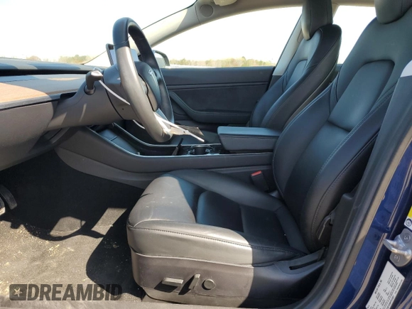2019 Tesla Model 3 Mid Range with VIN 5YJ3E1EA6KF412837, listed as a Copart auction lot 50871195 with 39,570 mi miles and Salvage Title. Bid and sale history available at DreamBid. Image 7.
