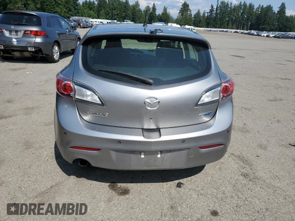 2012 Mazda 3 i Touring with VIN JM1BL1L84C1700805, listed as a Copart auction lot 61865075 with 77,538 mi miles and Salvage title. Bid and sale history available at DreamBid. Image 6.