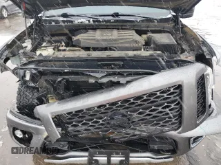 2018 Nissan Titan Pro-4X z VIN 1N6AA1E51JN536680, wystawiony jako Copart lot #82361724 z przebiegiem 98 699 mil mil oraz Szkoda całkowita • Salvage title. Historia ofert i sprzedaży dostępna na DreamBid. Obrazek 11.