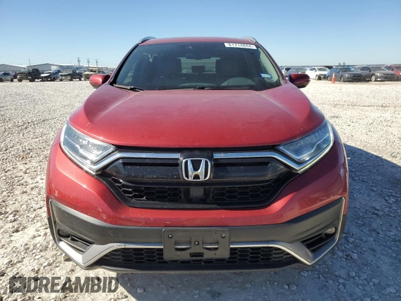 2020 Honda CR-V Touring with VIN 2HKRW1H96LH410565, listed as a Copart auction lot 81714844 with 58,859 mi miles and Salvage Title. Bid and sale history available at carsss.com. Image 5.