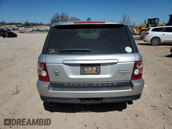 2006 Land Rover Range Rover Sport SC with VIN SALSH23446A929051, listed as a Copart auction lot 48198855 with 219,967 mi miles and Clean Title. Bid and sale history available at carsss.com. Image 6.