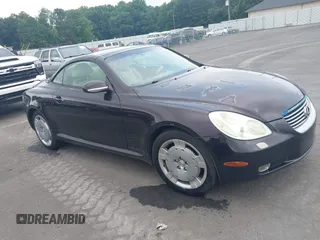 2003 Lexus SC 430 z VIN JTHFN48Y330045076, wystawiony jako IAAI lot #42507555 z przebiegiem 323 380 mil mil oraz . Historia ofert i sprzedaży dostępna na DreamBid. Obrazek 1.